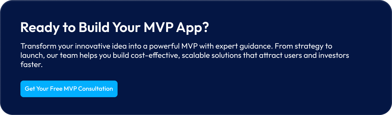 A Complete Guide to MVP App Development: Steps, Costs, Features & Mistakes to Avoid 15 Ready to Build Your MVP App_