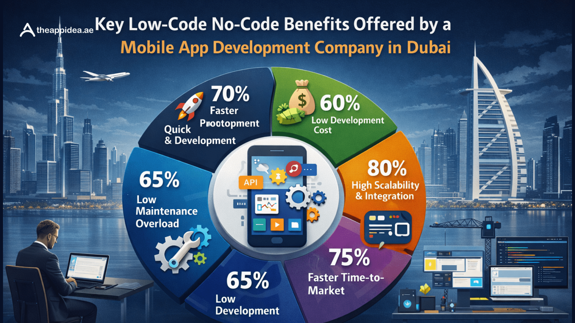 How Low-Code & No-Code Platforms in Dubai Are Accelerating App Delivery in 2026? 11 Key Low-Code No-Code Benefits Offered by a Mobile App Development Company in Dubai