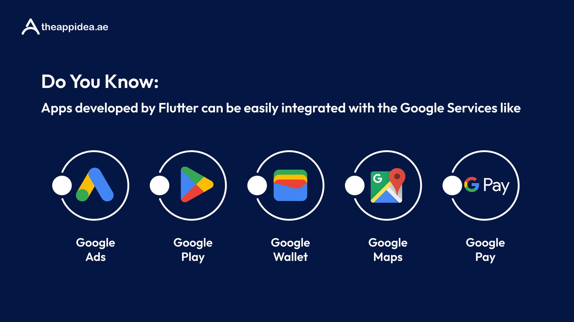 Flutter vs React Native in Dubai: Performance, Cost, Which Framework Wins in UAE? 7 Apps developed by Flutter can be easily integrated with the Google Services like