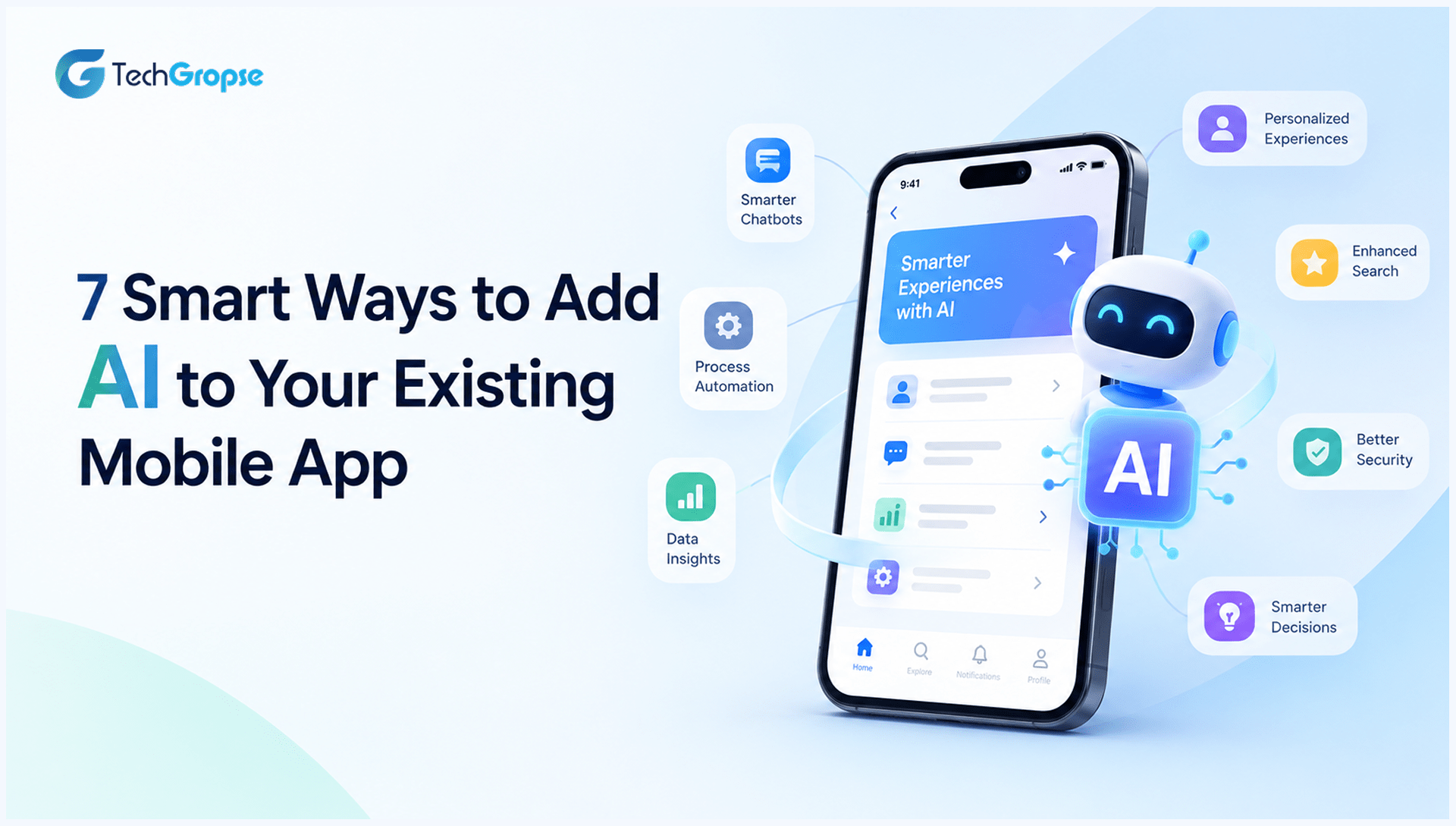 7 Smart Ways to Add AI to Your Existing Mobile App 4 7 Smart Ways to Add AI to Your Existing Mobile App
